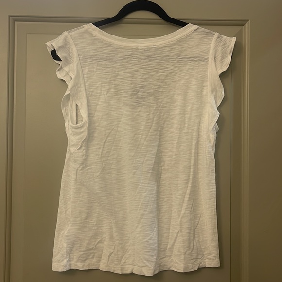 Express Ruffle Trim Top - Picture 3 of 3